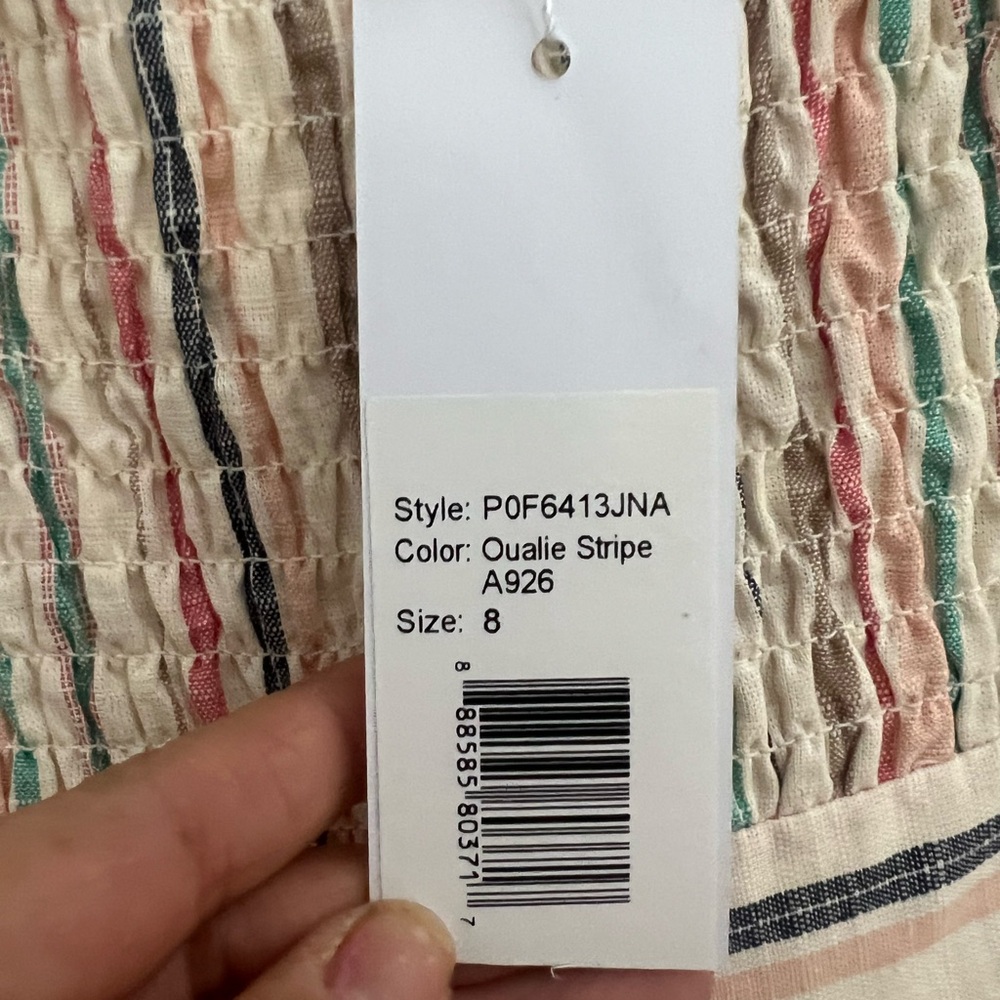 Parker Multicolor Strapless Jumpsuit - Picture 13 of 16